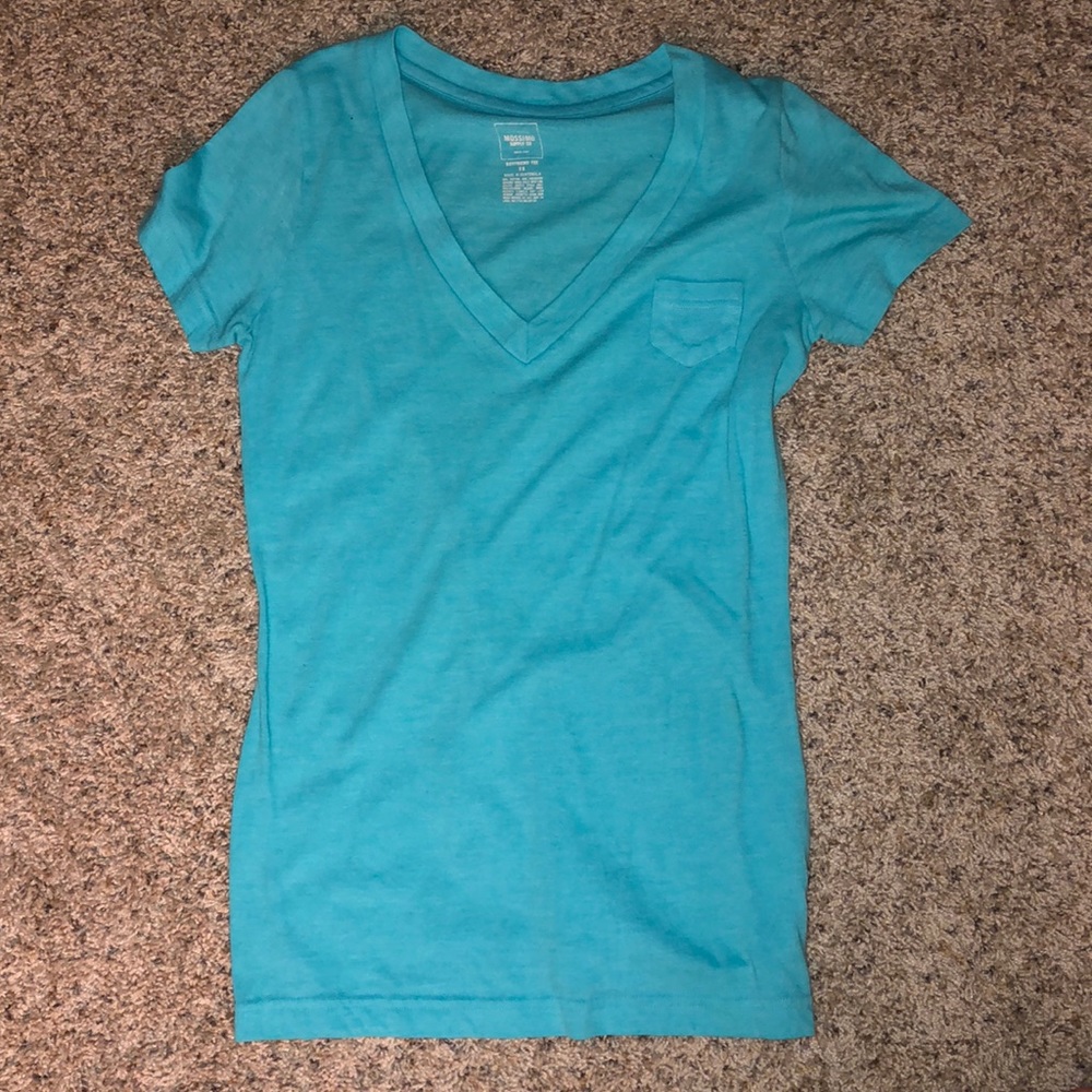 Blue Mossimo Boyfriend Tshirt